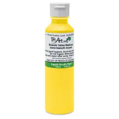 Tri-Art Liquid Artist Acrylics - Bismuth Yellow Medium, 120 ml bottle