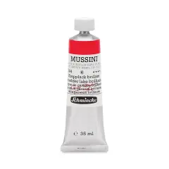 Schmincke Mussini Oil Colors - Madder Lake Brilliant, 35 ml tube
