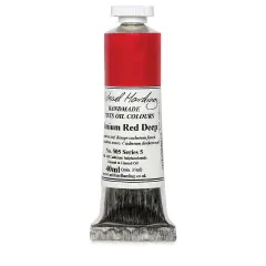 Michael Harding Artists Oil Color - Cadmium Red Deep, 40 ml tube