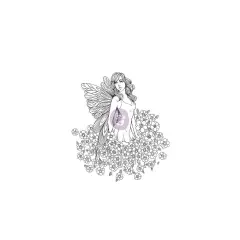 Prima Marketing Inc Cling Stamps-Prima Princesses-Lauren 655350590918