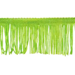 Belagio Chainette Fringe, 2" Wide, 10- Yard Bolt, Lime Green