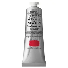 Winsor & Newton Professional Acrylics - Permanent Alizarin Crimson, 60 ml tube