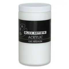 Blick Artists Acrylic Medium - Blick Acrylic Gel Medium, 32 oz