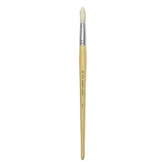 Blick Academic Bristle Brush - Round, Long Handle, Size 16
