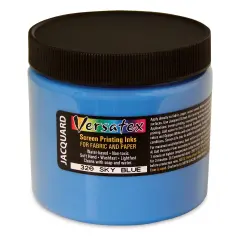 Jacquard Versatex Screen Printing Ink - Sky Blue, 16 oz jar