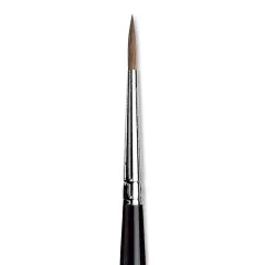 Da Vinci Maestro Kolinsky Sable Brush - Round, Short Handle, Size 3