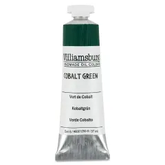 Williamsburg Handmade Oil Paint - Cobalt Green, 37 ml tube