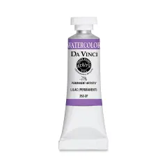 Da Vinci Artists' Permanent Watercolor - Lilac (Permanent), 15 ml tube