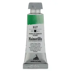Maimeri Blu Artist Watercolor - Cobalt Green Deep, 12 ml Tube