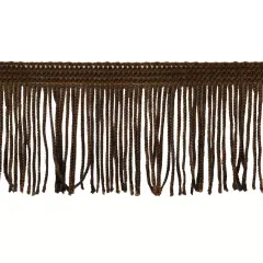 Belagio Chainette Fringe, 2" Wide, 10- Yard Bolt, Brown