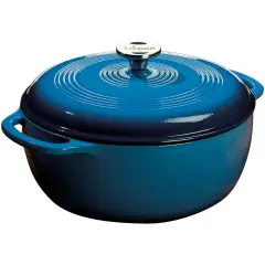 Lodge Enameled 6qt Dutch Oven - Blue