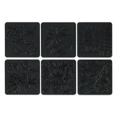 Cedar Canyon Rubbing Plates - Set of 6, Holiday
