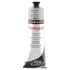 Daler-Rowney Georgian Oil Color - Buff Titanium, 225 ml tube