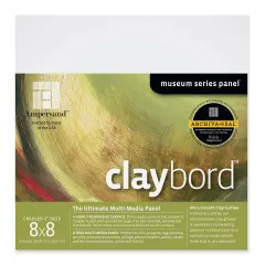 Ampersand Claybord - 8" x 8", 2" Deep Cradled