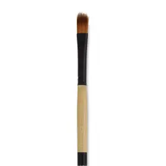 Dynasty Black Gold Brush - Tooth, Short Handle, Size 1/4"