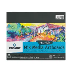 Canson Plein Air Mix Media Artboard Pad - 8" x 10"