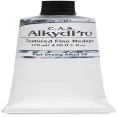 CAS AlkydPro Mediums Fine Textured Medium - Fine, 120 ml tube