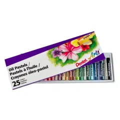 Pentel Arts Oil Pastels - 25 Color Set