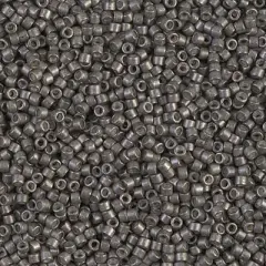 Miyuki Delica Bead 11/0 - DB1186 - Galvanized Semi-Frosted Graphite