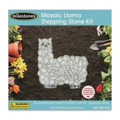 Milestones Mosaic Stepping Stone Kit - Llama