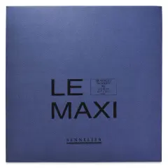 Sennelier Le Maxi Block Sketch Pad - 12 1/2" x 12 1/2", 250 Sheets