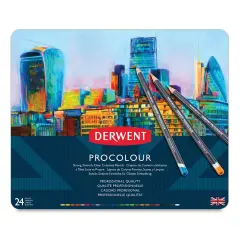 Derwent ProColour Colored Pencils - Set of 24