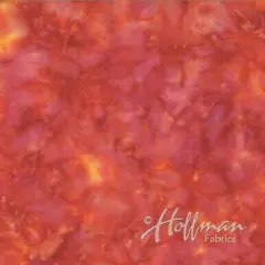 Poppy Batiks 1895-224 by Hoffman Fabrics Bali Batiks Cotton Fabric