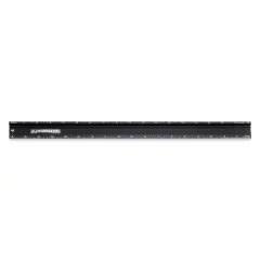 Alumicutter Ruler - 18", Black