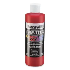 Createx Airbrush Color - 8 oz, Transparent Brite Red