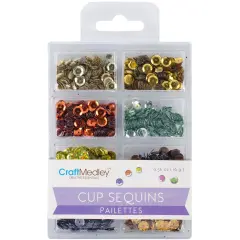 Craft Medley(TM) Creative Essentials Cup Sequins 7mm 0.56oz