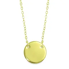 ImpressArt Personal Impressions Necklace Kit - Large Circle, Gold, Set of 5