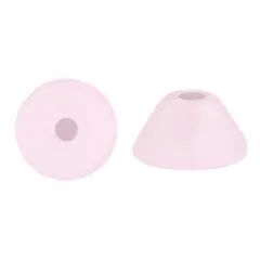 Konos Par Puca&reg; Czech glass bead, Frost Sweet Pink Matte, 10 grams