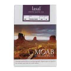 Legion Moab Lasal Photo Paper - Matte, 4" x 6", Pkg of 50