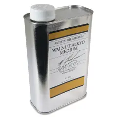 M. Graham Walnut Alkyd Medium - Walnut Alkyd Medium, 32 oz bottle