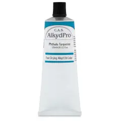 CAS AlkydPro Fast-Drying Alkyd Oil Color - Phthalo Turquoise, 120 ml tube