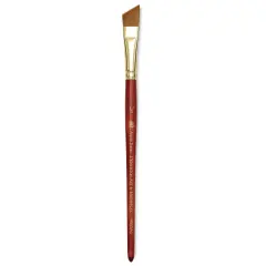 Princeton Heritage Sable Brush - Angular Shader, Short Handle, Size 1/2"