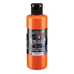 Createx Wicked Colors Airbrush Color - Opaque Pyrrole Orange, 4 oz, Bottle