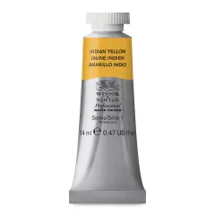 Winsor & Newton Professional Watercolor - Indian Yellow, 14 ml tube