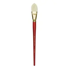 Blick Master Bristle Brush - Short Filbert, Long Handle, Size 28