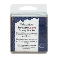 Enkaustikos EnkaustiKolors Paint Set - Primary Blue Set