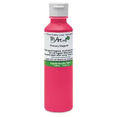 Tri-Art Liquid Artist Acrylics - Primary Magenta, 120 ml bottle