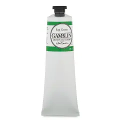 Gamblin Artist's Oil Color - Sap Green, 150 ml tube