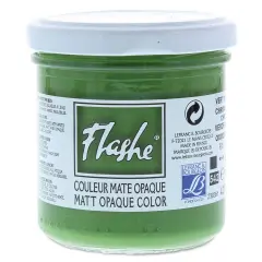 Lefranc & Bourgeois Flashe Vinyl Paint - Chromium Oxide Green, 125 ml jar