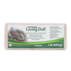 Sculpey Living Doll Polymer Clay - 1 lb, Baby