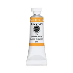 Da Vinci Artists' Permanent Watercolor - Cadmium Yellow Deep (CL), 15 ml tube