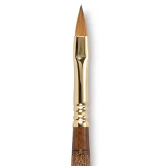 Escoda Reserva Kolinsky-Tajmyr Sable Brush - Bright, Short Handle, Size 6