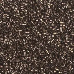 Miyuki Delica Bead 15/0, DBS0022, Metallic Dark Bronze
