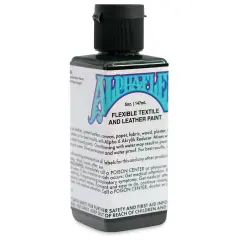 Alpha6 AlphaFlex Textile and Leather Paint - Dark Olive, 147 ml, Bottle