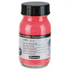 Schmincke Pigment - Fluorescent Red, 100 ml Jar