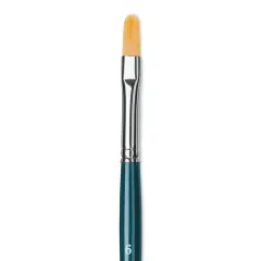 Da Vinci Nova Brush - Filbert, Short Handle, Size 6